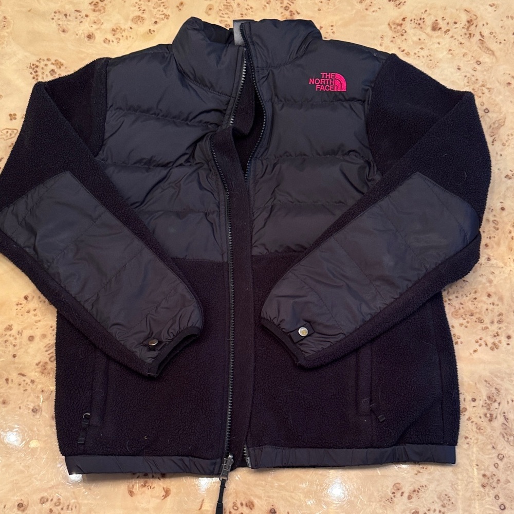 The North Face Denali 550 Jacket with Pink Logo